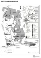 Map of Springbrook National Park